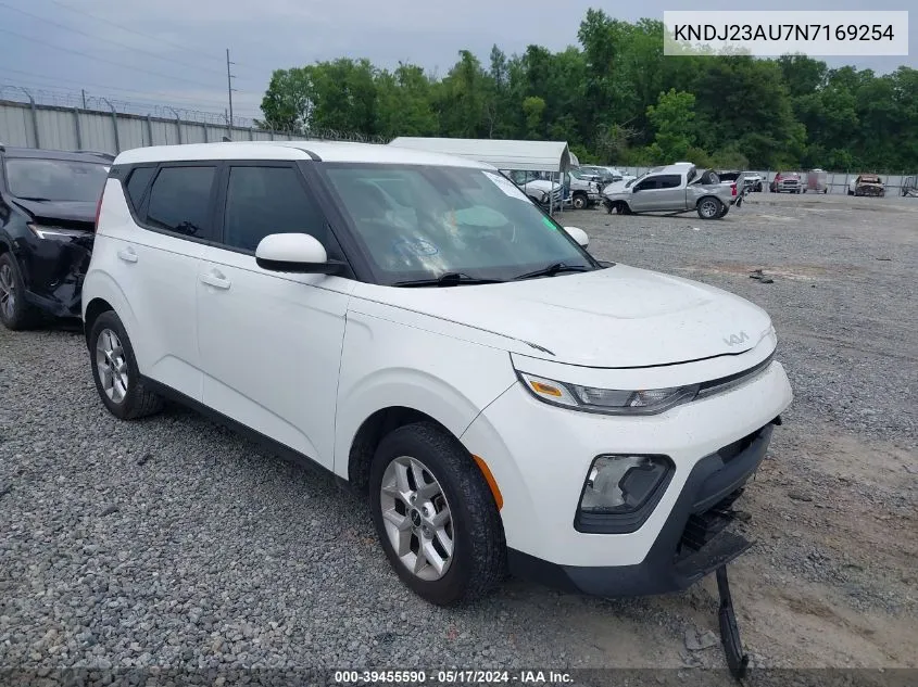 2022 Kia Soul Lx VIN: KNDJ23AU7N7169254 Lot: 39455590