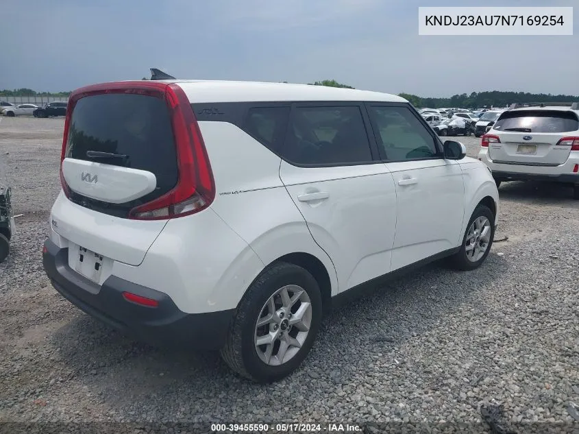 KNDJ23AU7N7169254 2022 Kia Soul Lx