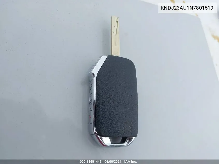 KNDJ23AU1N7801519 2022 Kia Soul Lx