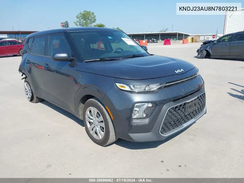 KNDJ23AU8N7803221 2022 Kia Soul Lx