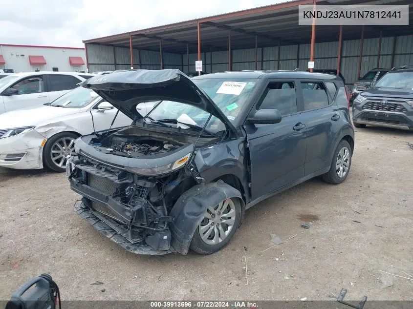 KNDJ23AU1N7812441 2022 Kia Soul Lx