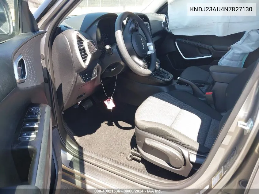 KNDJ23AU4N7827130 2022 Kia Soul Lx