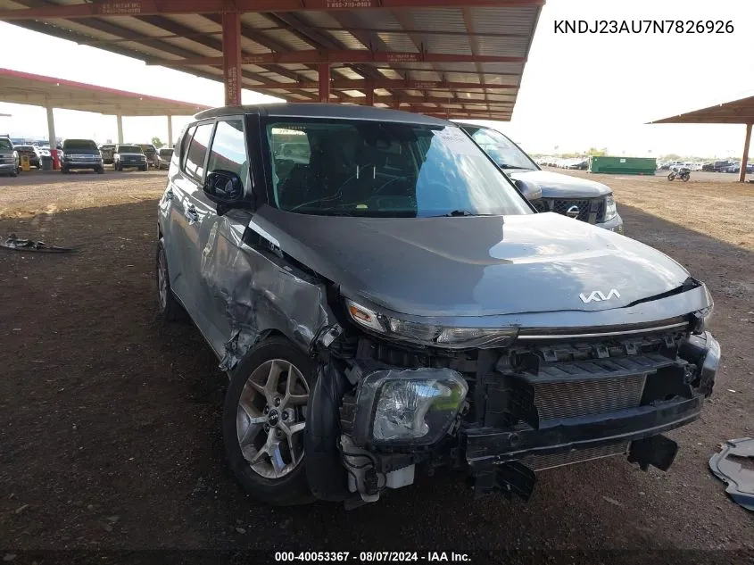 KNDJ23AU7N7826926 2022 Kia Soul Lx/X Line/S