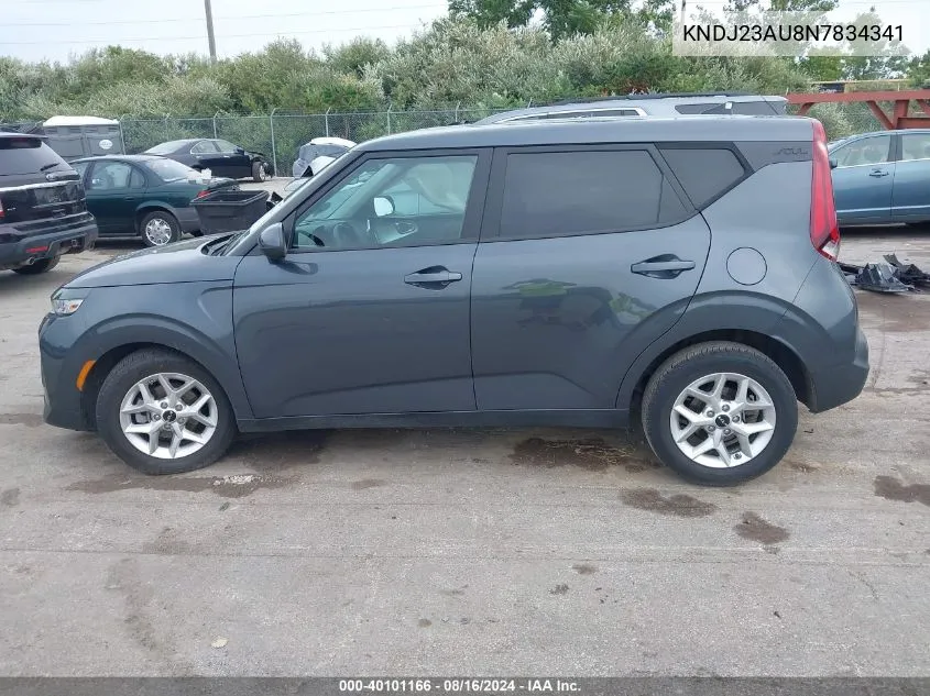 KNDJ23AU8N7834341 2022 Kia Soul Lx