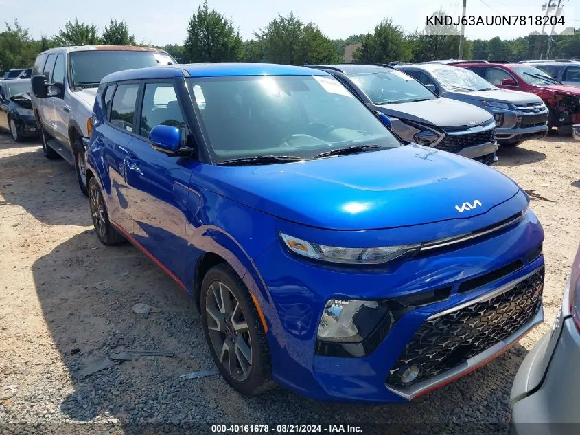 KNDJ63AU0N7818204 2022 Kia Soul Gt Line