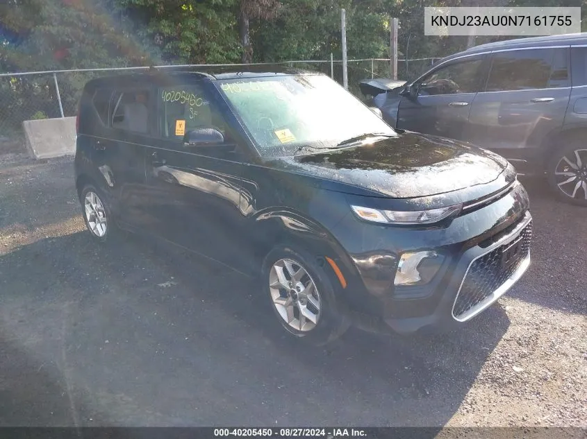 2022 Kia Soul Lx VIN: KNDJ23AU0N7161755 Lot: 40205450