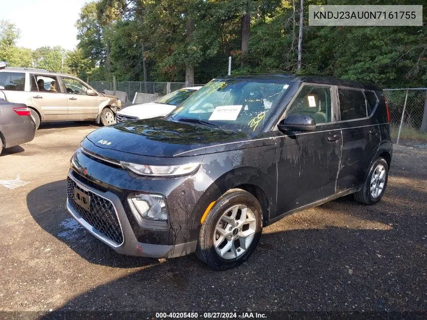 2022 Kia Soul Lx VIN: KNDJ23AU0N7161755 Lot: 40205450