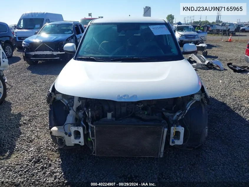 2022 Kia Soul Lx VIN: KNDJ23AU9N7165965 Lot: 40224907