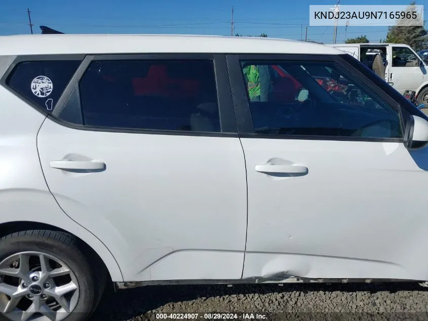 2022 Kia Soul Lx VIN: KNDJ23AU9N7165965 Lot: 40224907