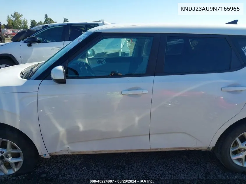 KNDJ23AU9N7165965 2022 Kia Soul Lx