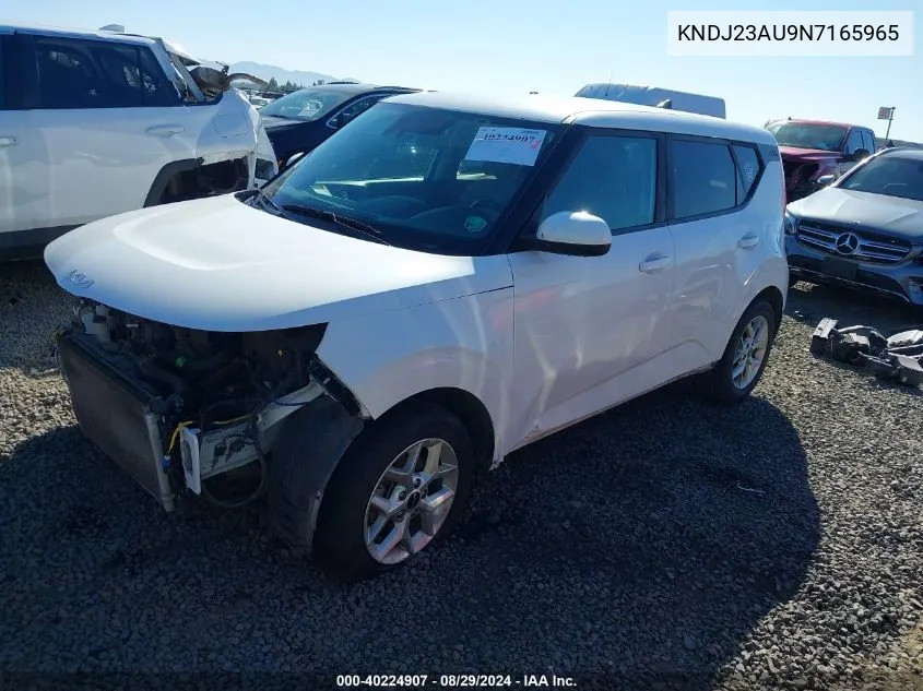 KNDJ23AU9N7165965 2022 Kia Soul Lx