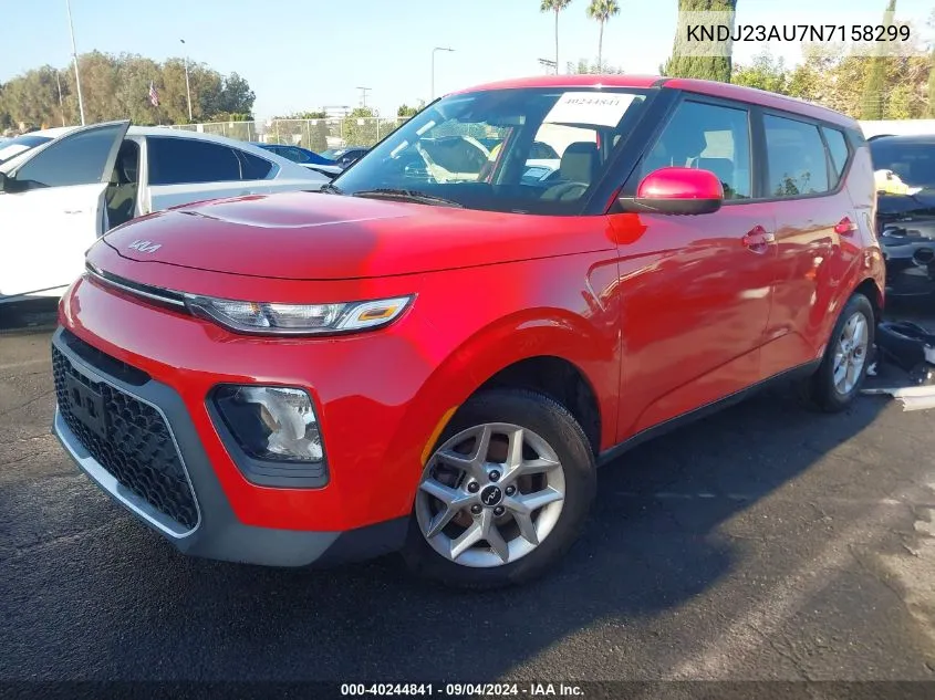 KNDJ23AU7N7158299 2022 Kia Soul Lx