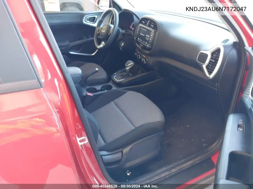 KNDJ23AU6N7172047 2022 Kia Soul Lx