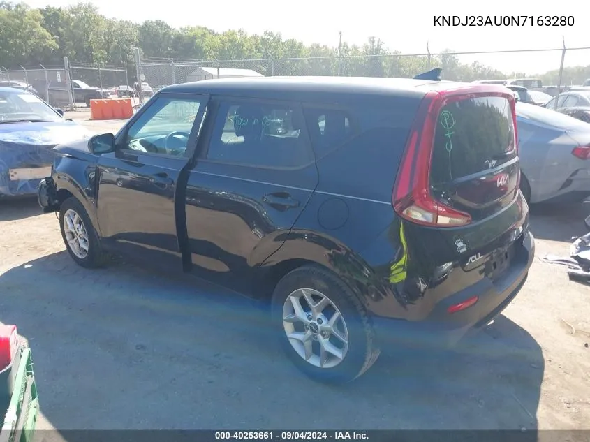 KNDJ23AU0N7163280 2022 Kia Soul Lx/X Line/S