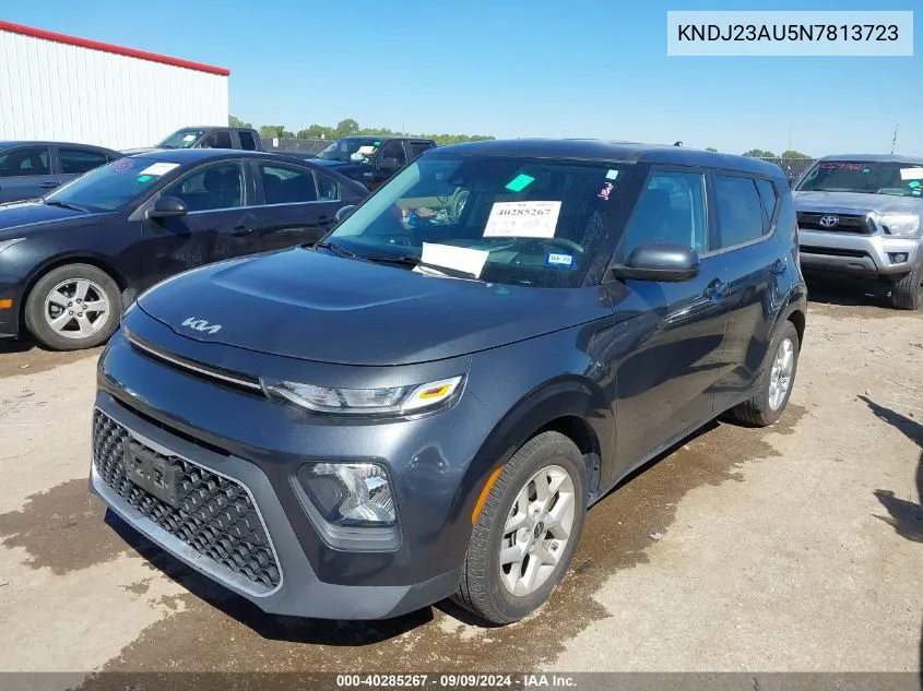 2022 Kia Soul Lx VIN: KNDJ23AU5N7813723 Lot: 40285267