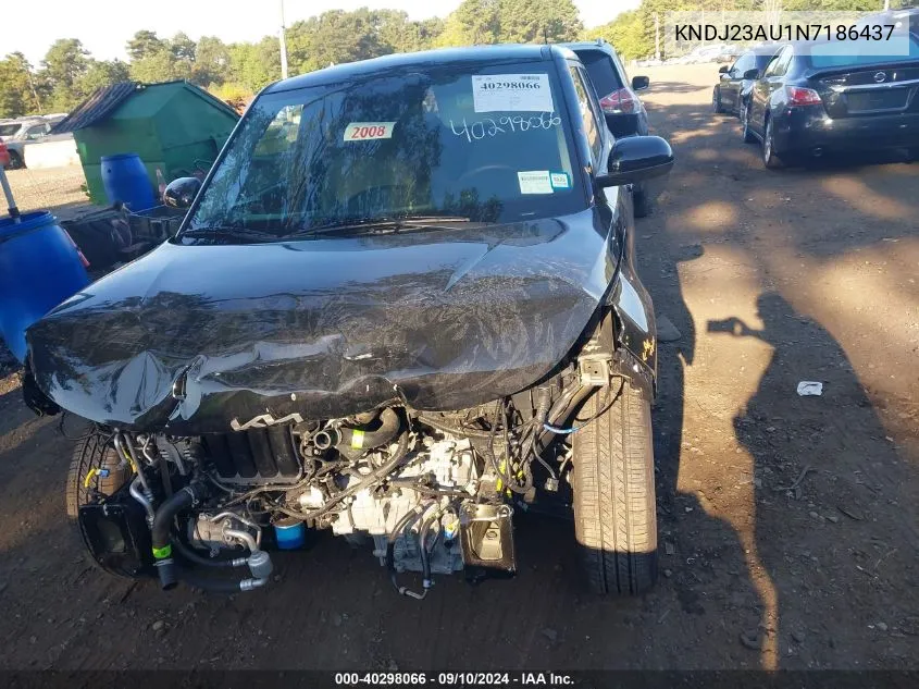 KNDJ23AU1N7186437 2022 Kia Soul Lx