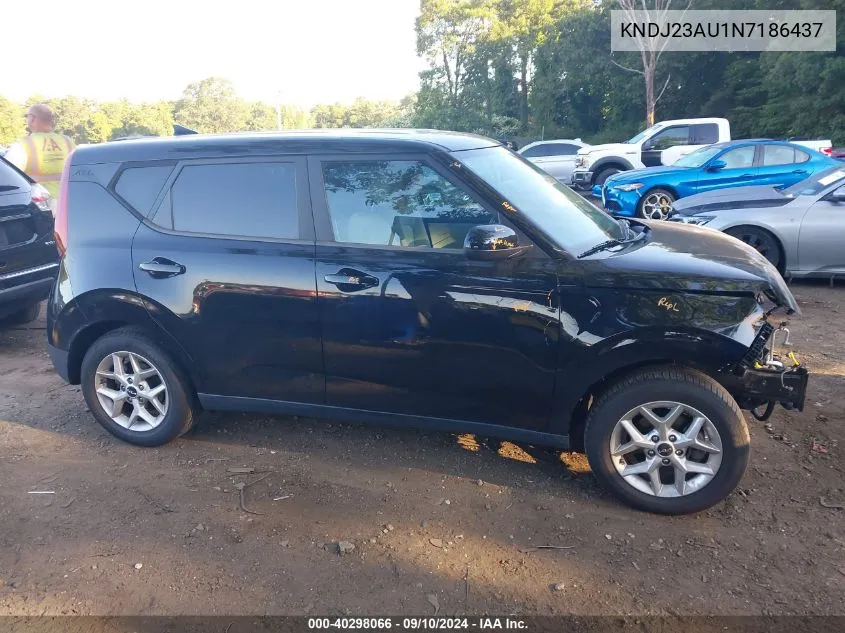 2022 Kia Soul Lx VIN: KNDJ23AU1N7186437 Lot: 40298066