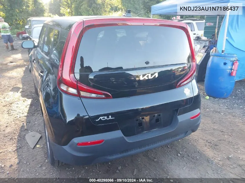 KNDJ23AU1N7186437 2022 Kia Soul Lx