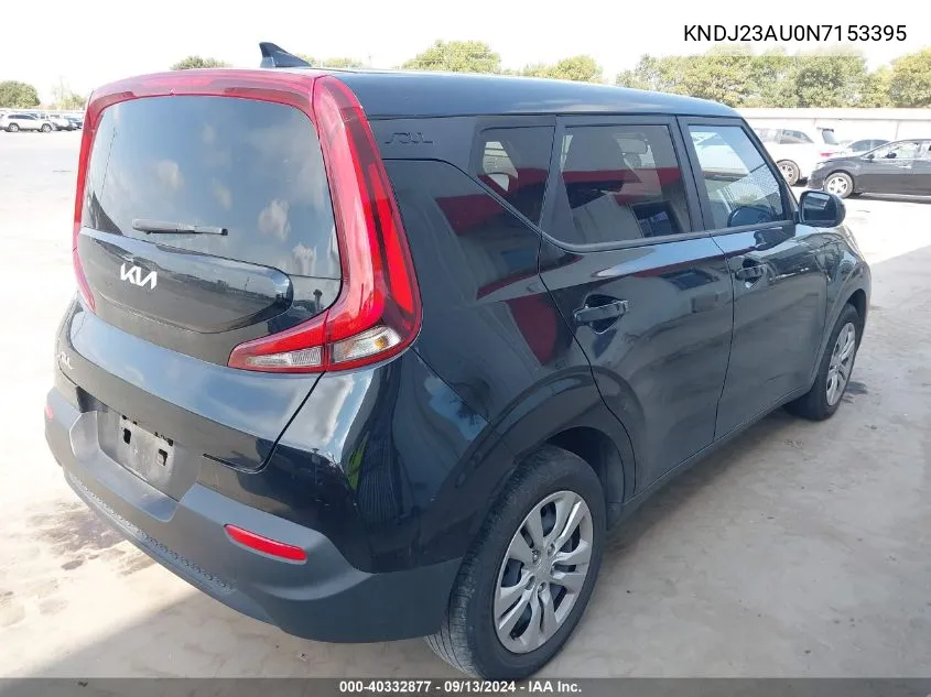 KNDJ23AU0N7153395 2022 Kia Soul Lx