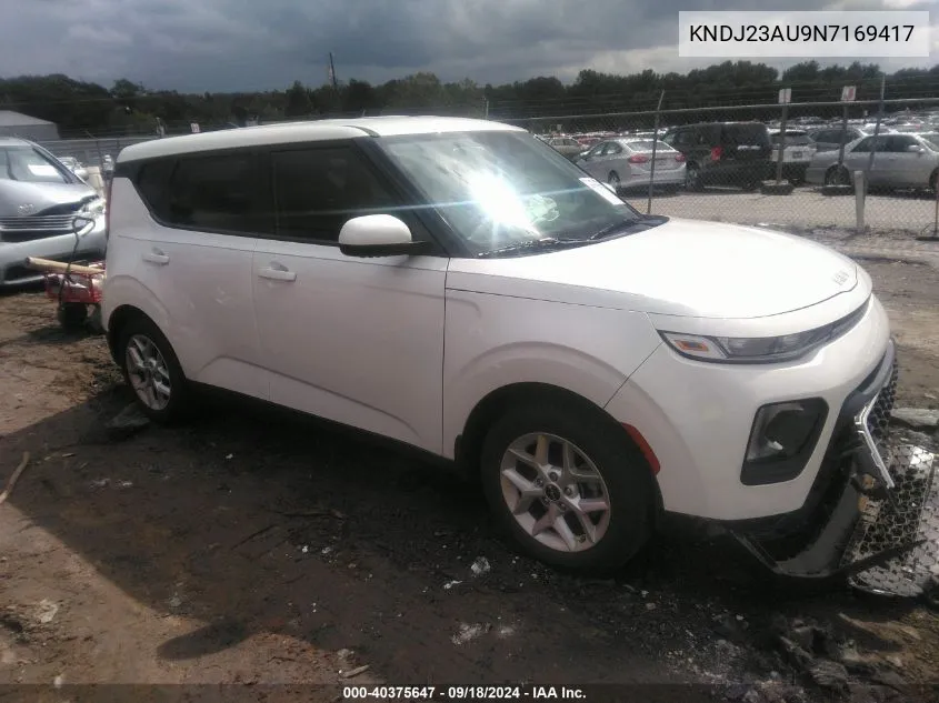 KNDJ23AU9N7169417 2022 Kia Soul Lx