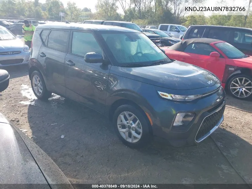 2022 Kia Soul Lx/X Line/S VIN: KNDJ23AU8N7832766 Lot: 40378849