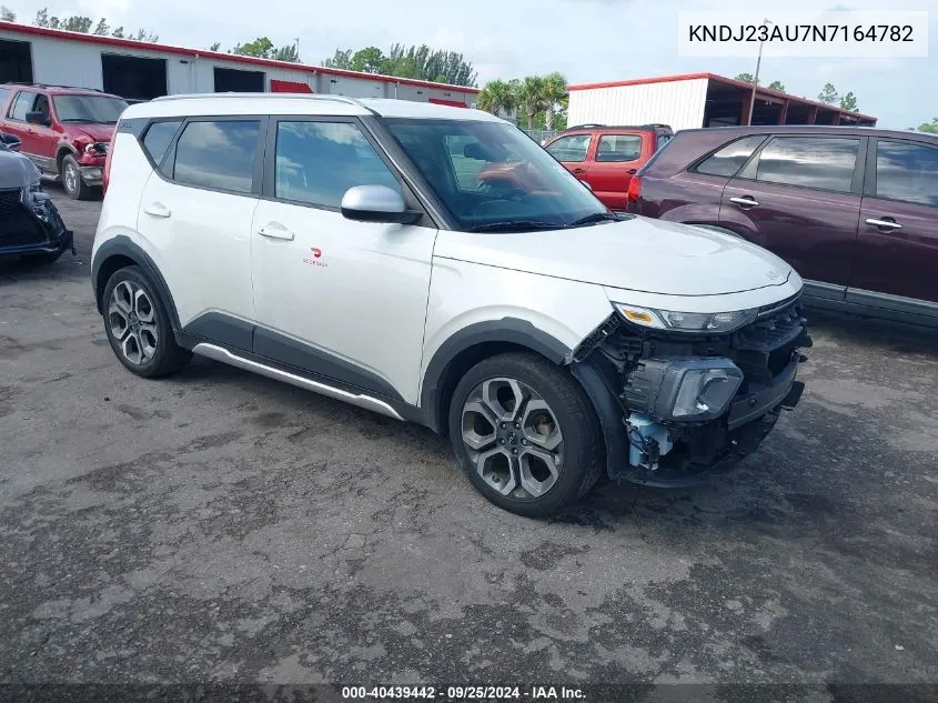 2022 Kia Soul X-Line VIN: KNDJ23AU7N7164782 Lot: 40439442