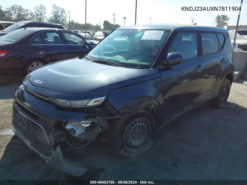 2022 Kia Soul Lx VIN: KNDJ23AUXN7811904 Lot: 40453785