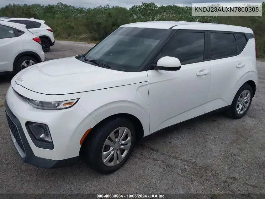 2022 Kia Soul Lx/X Line/S VIN: KNDJ23AUXN7800305 Lot: 40530584