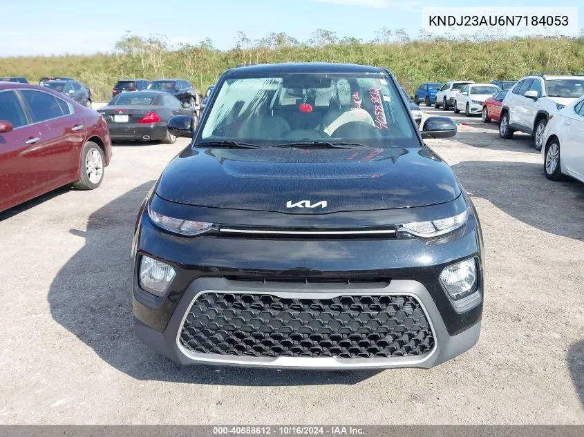 2022 Kia Soul Lx VIN: KNDJ23AU6N7184053 Lot: 40588612