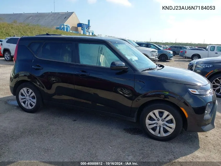 2022 Kia Soul Lx VIN: KNDJ23AU6N7184053 Lot: 40588612