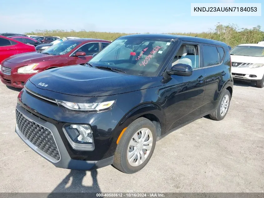 2022 Kia Soul Lx VIN: KNDJ23AU6N7184053 Lot: 40588612