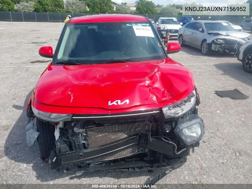 2022 Kia Soul Lx VIN: KNDJ23AUXN7156952 Lot: 40630334