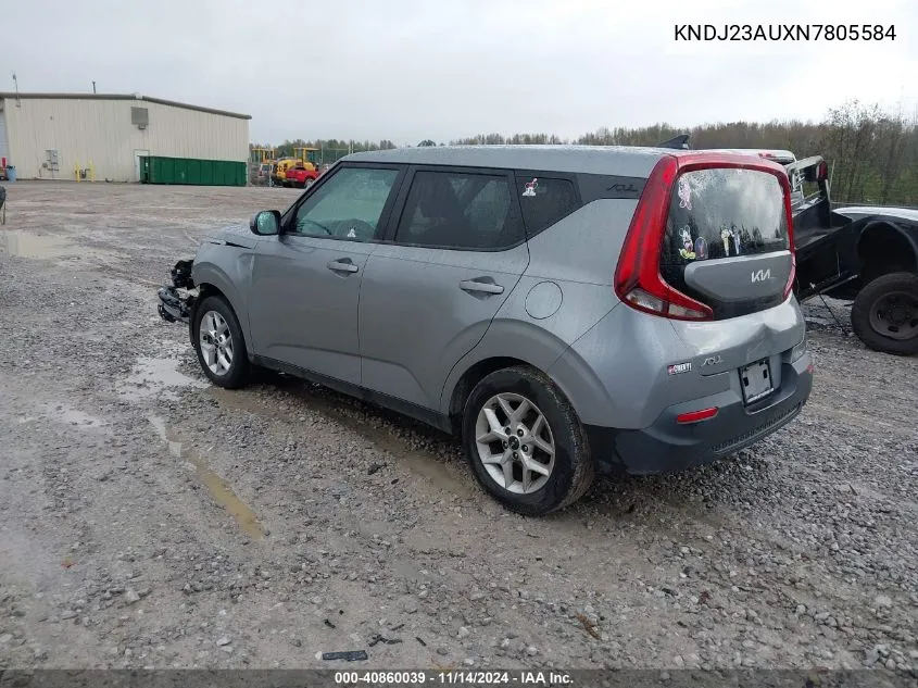 2022 Kia Soul Lx VIN: KNDJ23AUXN7805584 Lot: 40860039