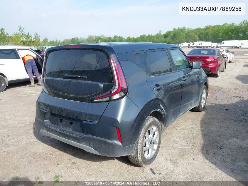 2023 Kia Soul VIN: KNDJ33AUXP7889258 Lot: 12009618