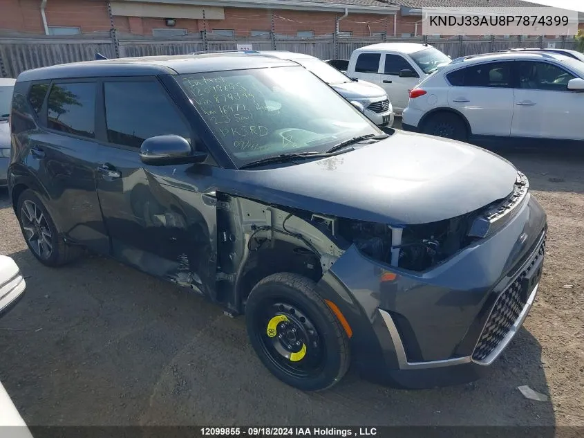 2023 Kia Soul VIN: KNDJ33AU8P7874399 Lot: 12099855