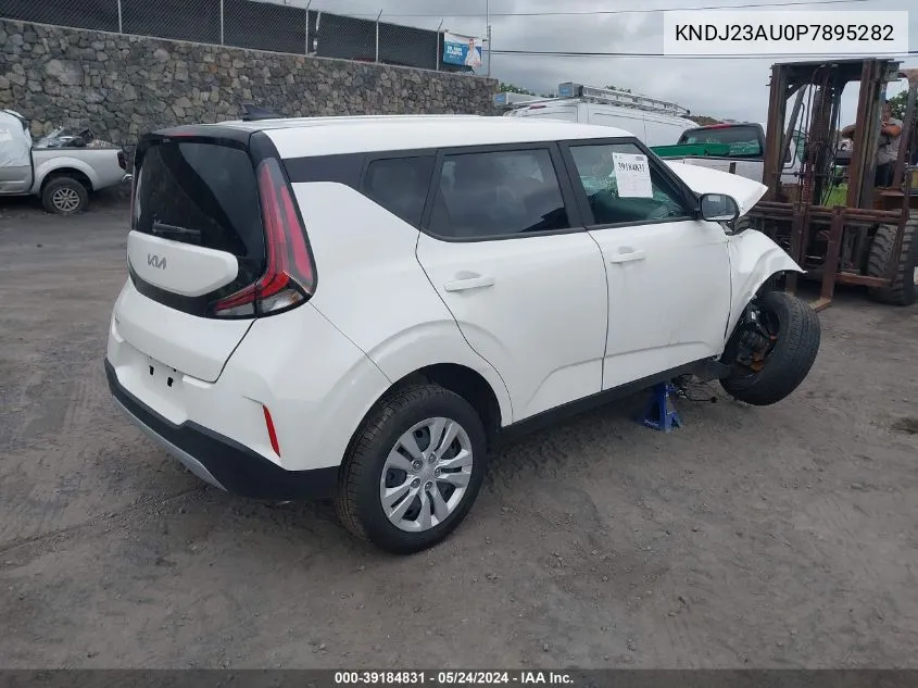 2023 Kia Soul Lx VIN: KNDJ23AU0P7895282 Lot: 39184831