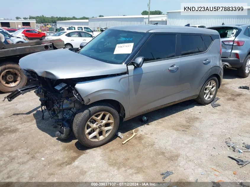 2023 Kia Soul S VIN: KNDJ23AU5P7883399 Lot: 39837937