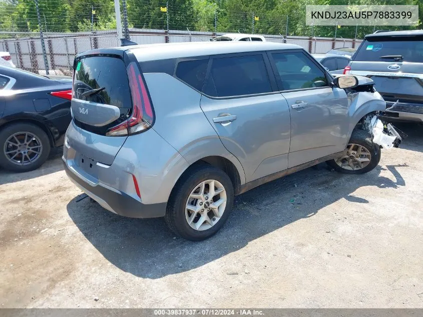 2023 Kia Soul S VIN: KNDJ23AU5P7883399 Lot: 39837937