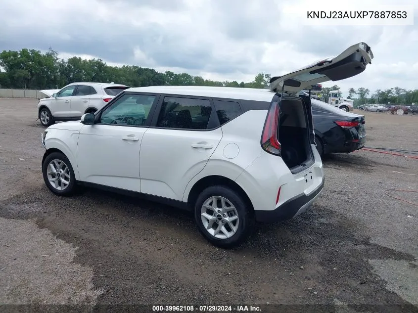 2023 Kia Soul Lx VIN: KNDJ23AUXP7887853 Lot: 39962108