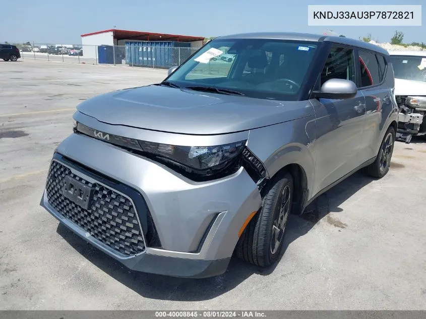 2023 Kia Soul Ex VIN: KNDJ33AU3P7872821 Lot: 40008845