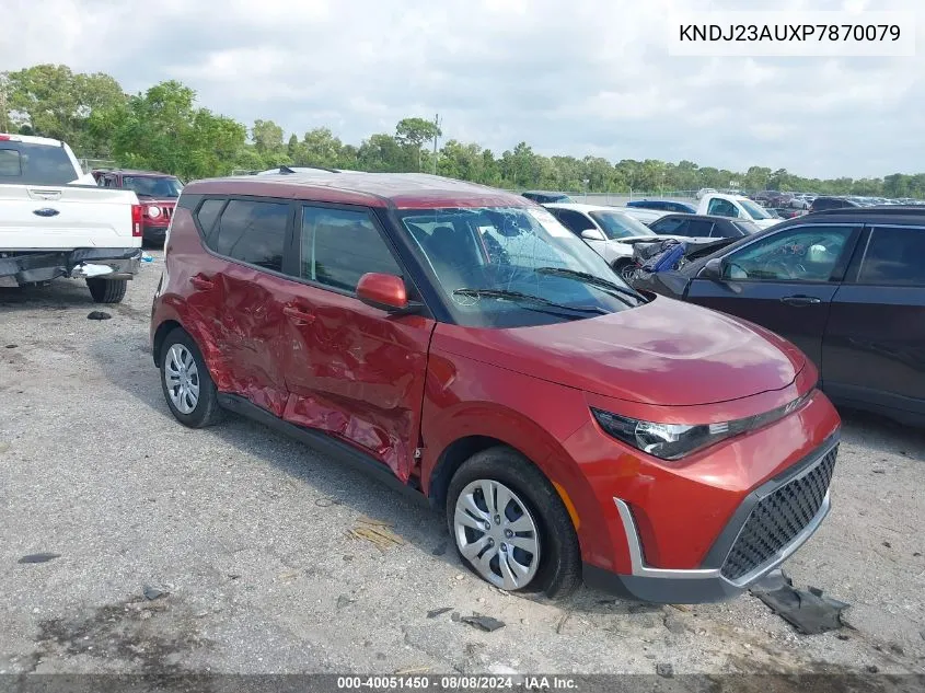 2023 Kia Soul Lx VIN: KNDJ23AUXP7870079 Lot: 40051450