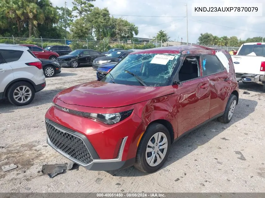 2023 Kia Soul Lx VIN: KNDJ23AUXP7870079 Lot: 40051450