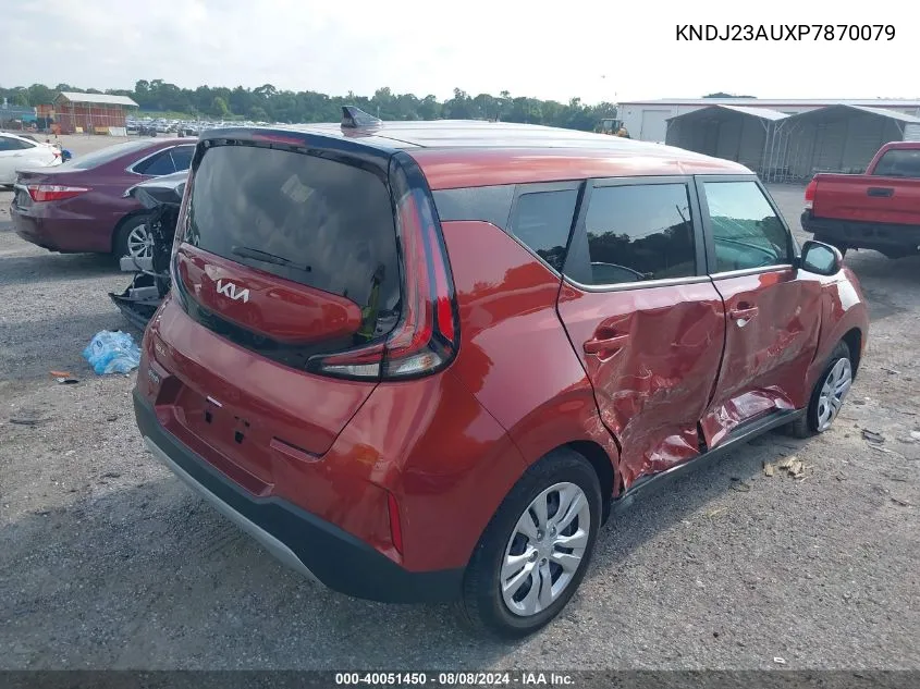 2023 Kia Soul Lx VIN: KNDJ23AUXP7870079 Lot: 40051450