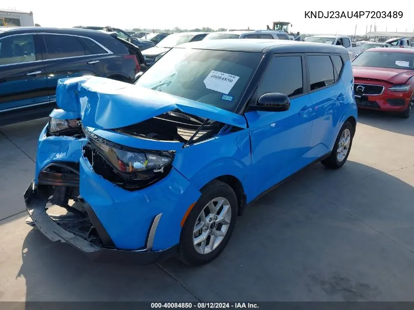 2023 Kia Soul Lx/S VIN: KNDJ23AU4P7203489 Lot: 40084850