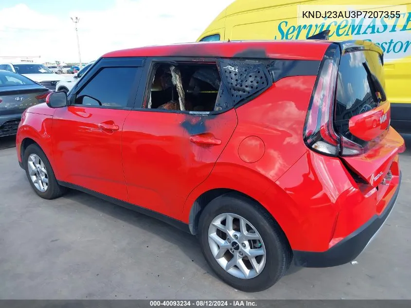 2023 Kia Soul Lx VIN: KNDJ23AU3P7207355 Lot: 40093234