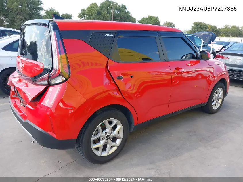 KNDJ23AU3P7207355 2023 Kia Soul Lx