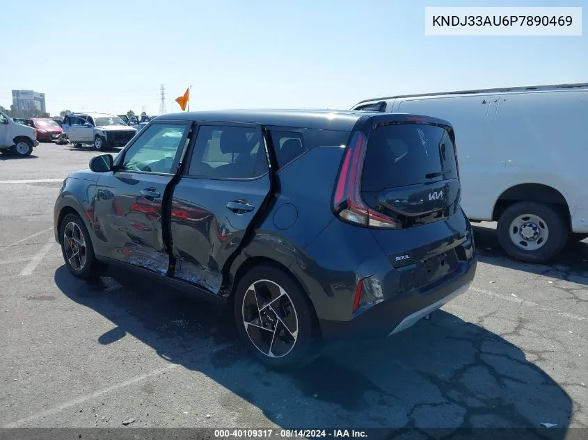 2023 Kia Soul Ex VIN: KNDJ33AU6P7890469 Lot: 40109317