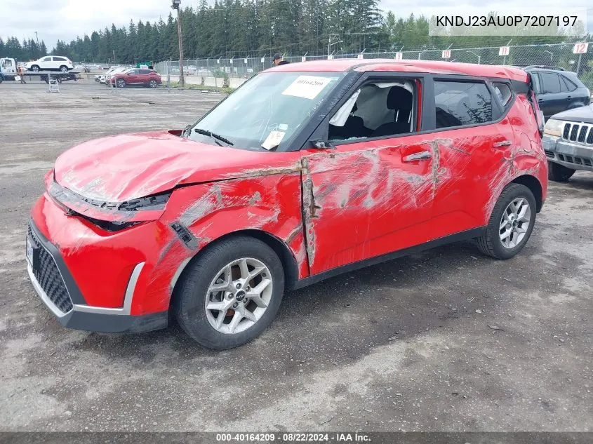 2023 Kia Soul Lx VIN: KNDJ23AU0P7207197 Lot: 40164209