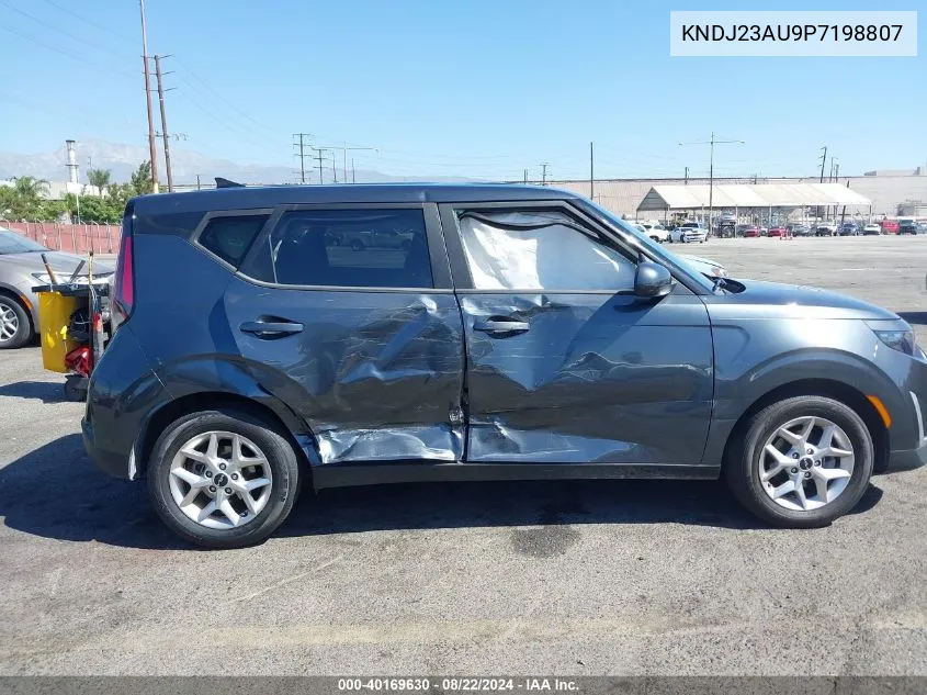 2023 Kia Soul Lx VIN: KNDJ23AU9P7198807 Lot: 40169630