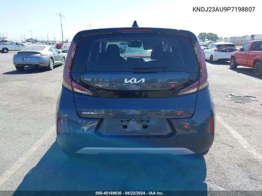 2023 Kia Soul Lx VIN: KNDJ23AU9P7198807 Lot: 40169630